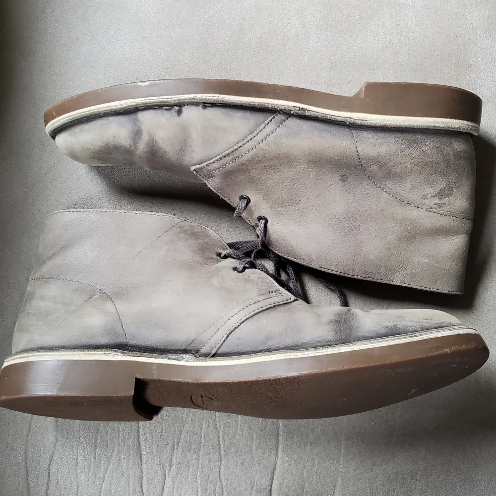 Clarks Chukka Boot Men's Shoes Drawstring Size 11.5